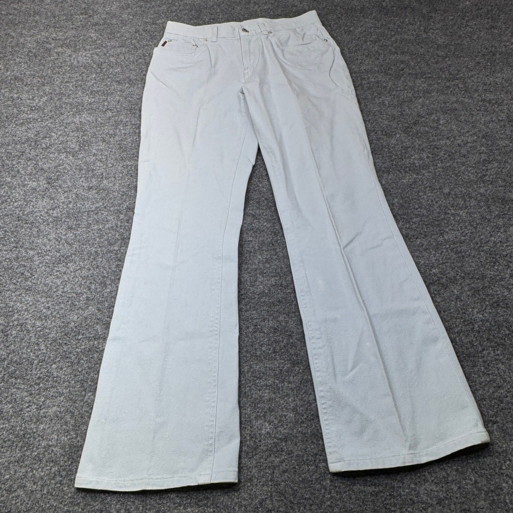 Polo Ralph Lauren Jeans Womens 8 Light Blue Straight Leg Pastel Coastal Stretch